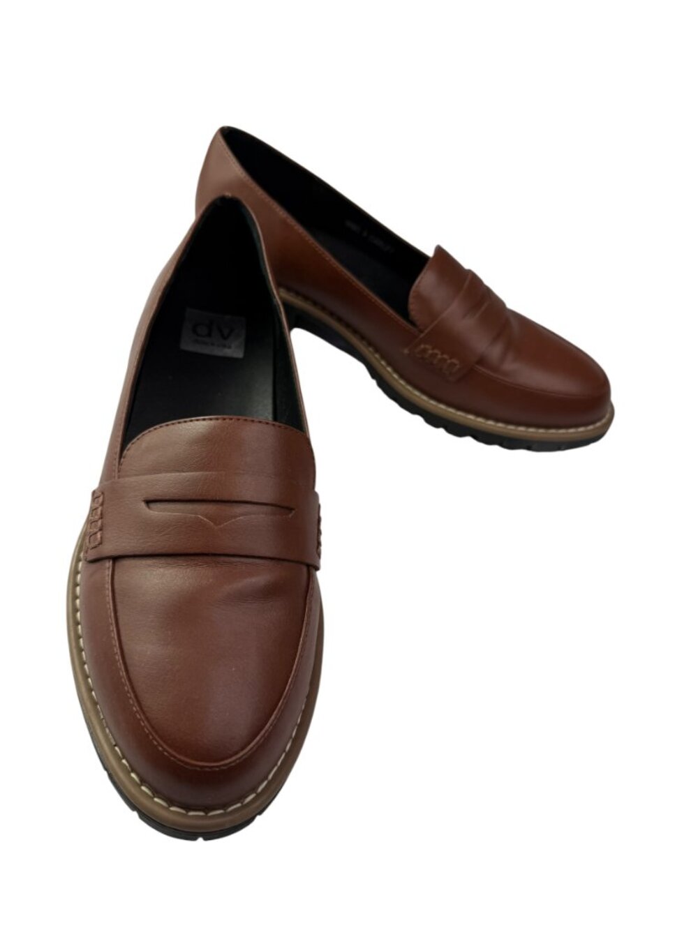 DV Dolce Vita Carley Loafer shoes Brown.  Size Women's 9 Slides, Business Casual